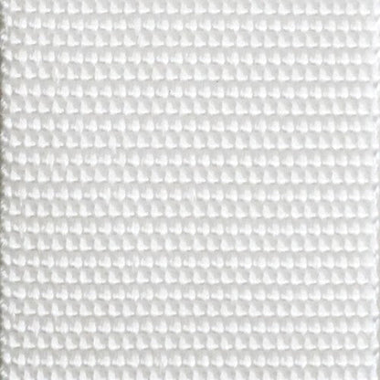 HomeRoots Earth Friendly Folding Luggage Rack in Light Gray Finish With White Straps