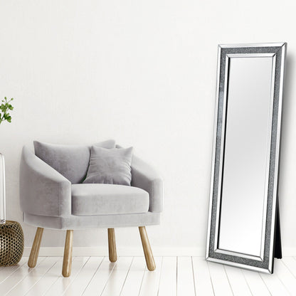 HomeRoots Encrusted Crystal Mirror