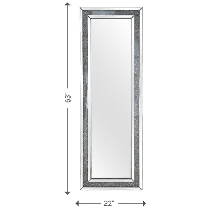 HomeRoots Encrusted Crystal Mirror