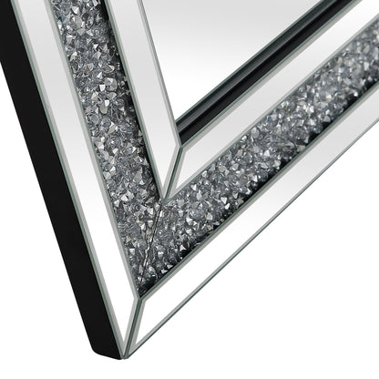 HomeRoots Encrusted Crystal Mirror