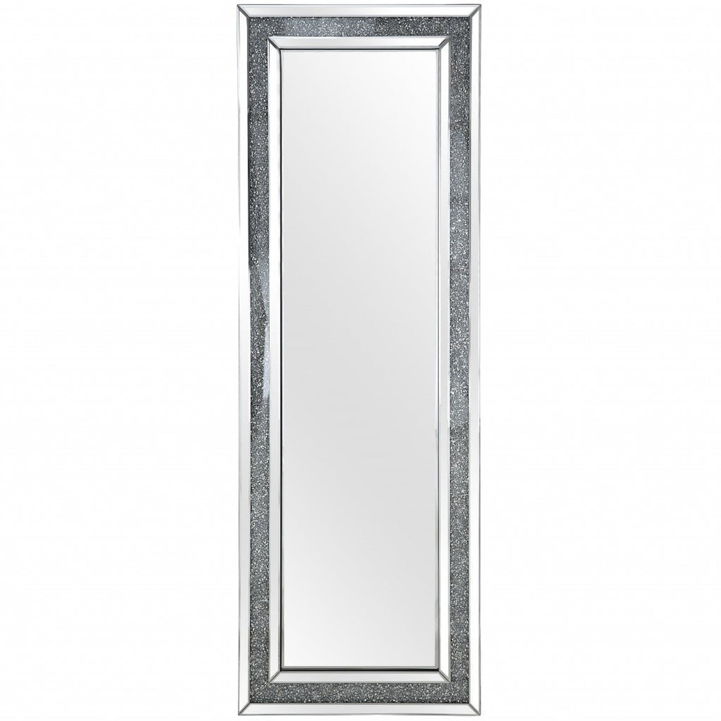 HomeRoots Encrusted Crystal Mirror