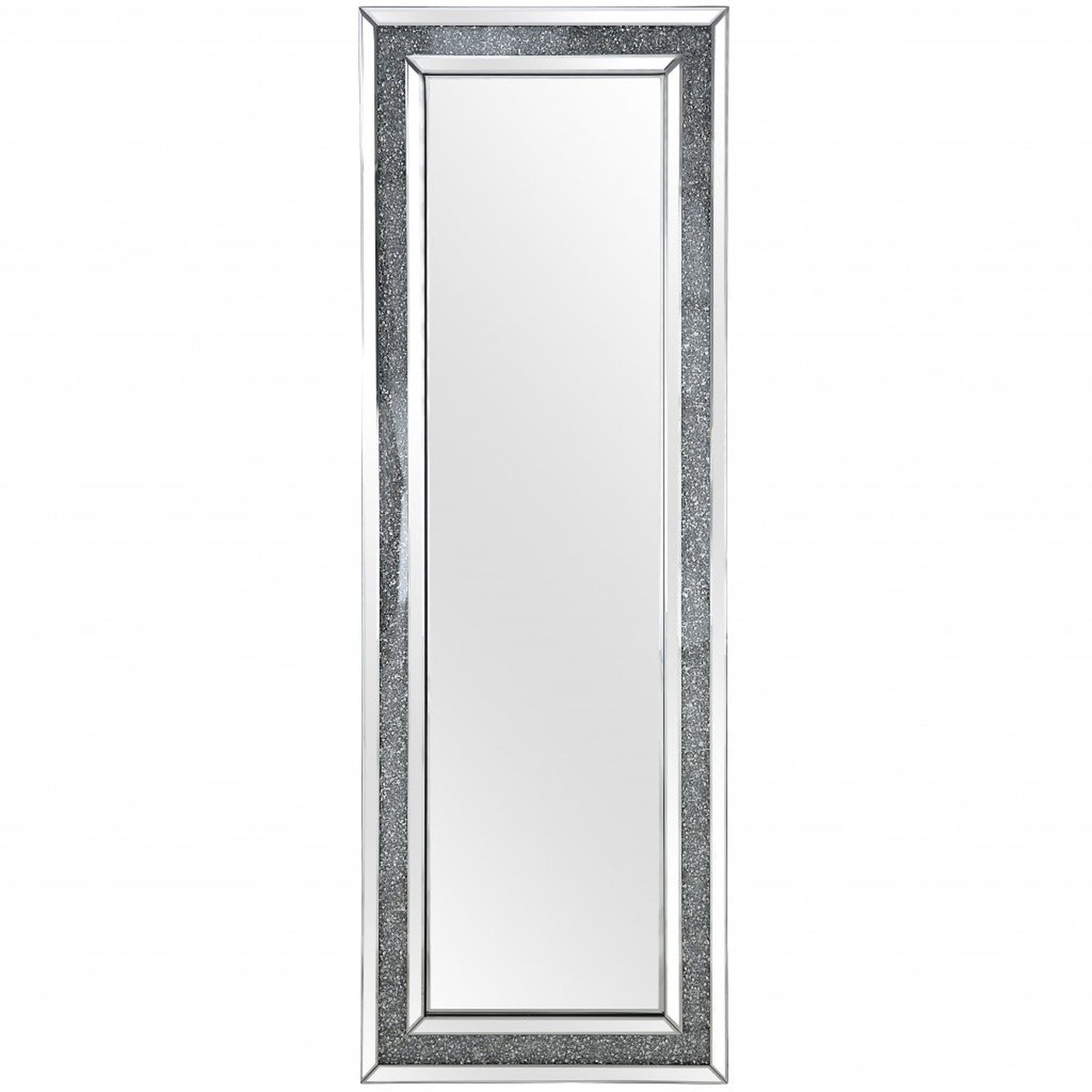 HomeRoots Encrusted Crystal Mirror