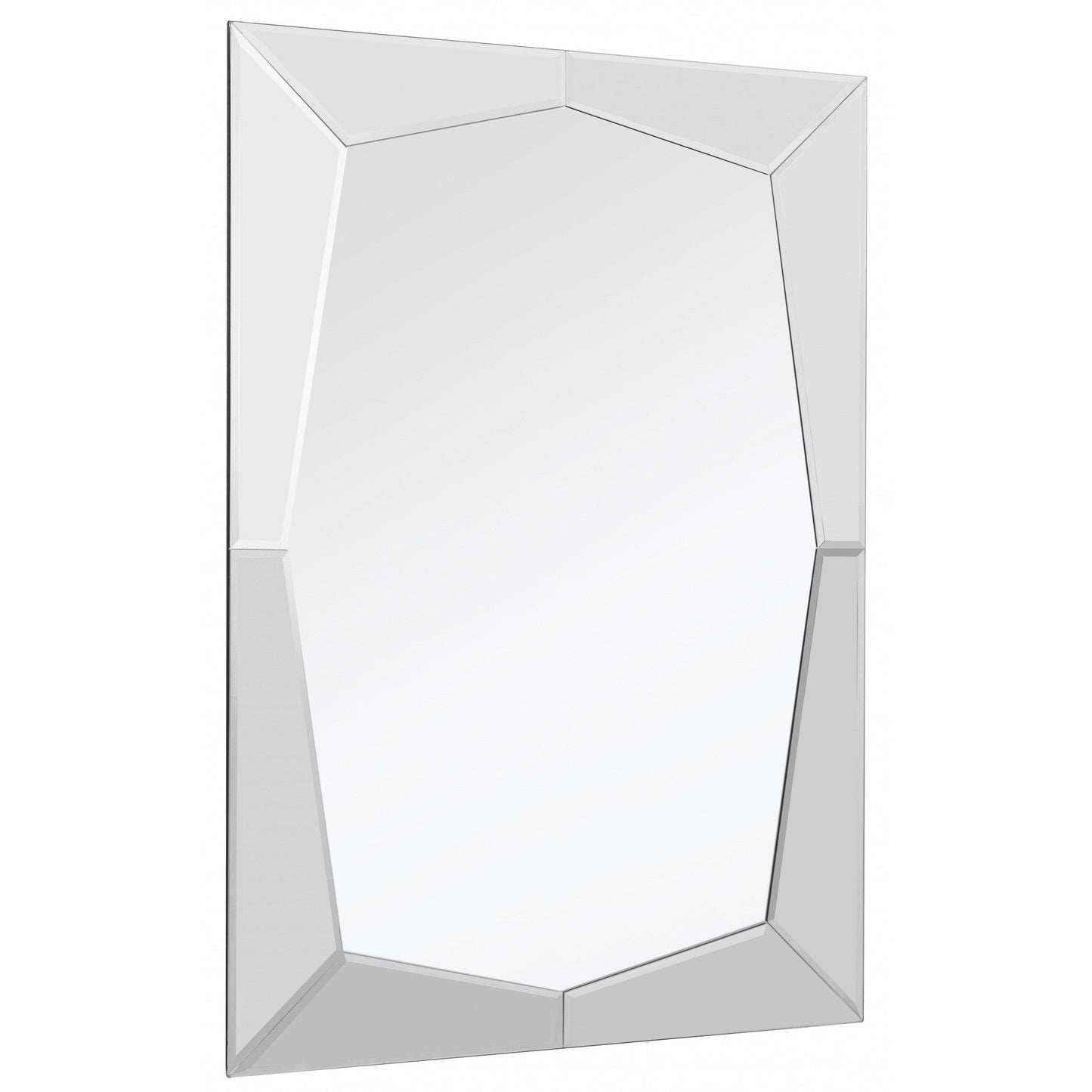 HomeRoots Etched Designed Wall Mirror