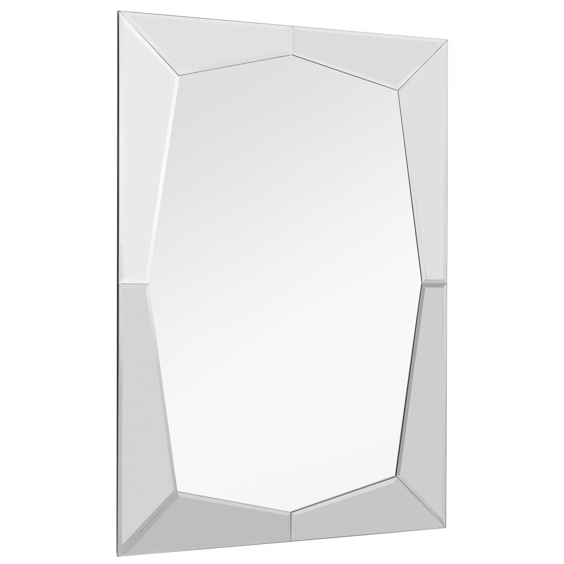 HomeRoots Etched Designed Wall Mirror