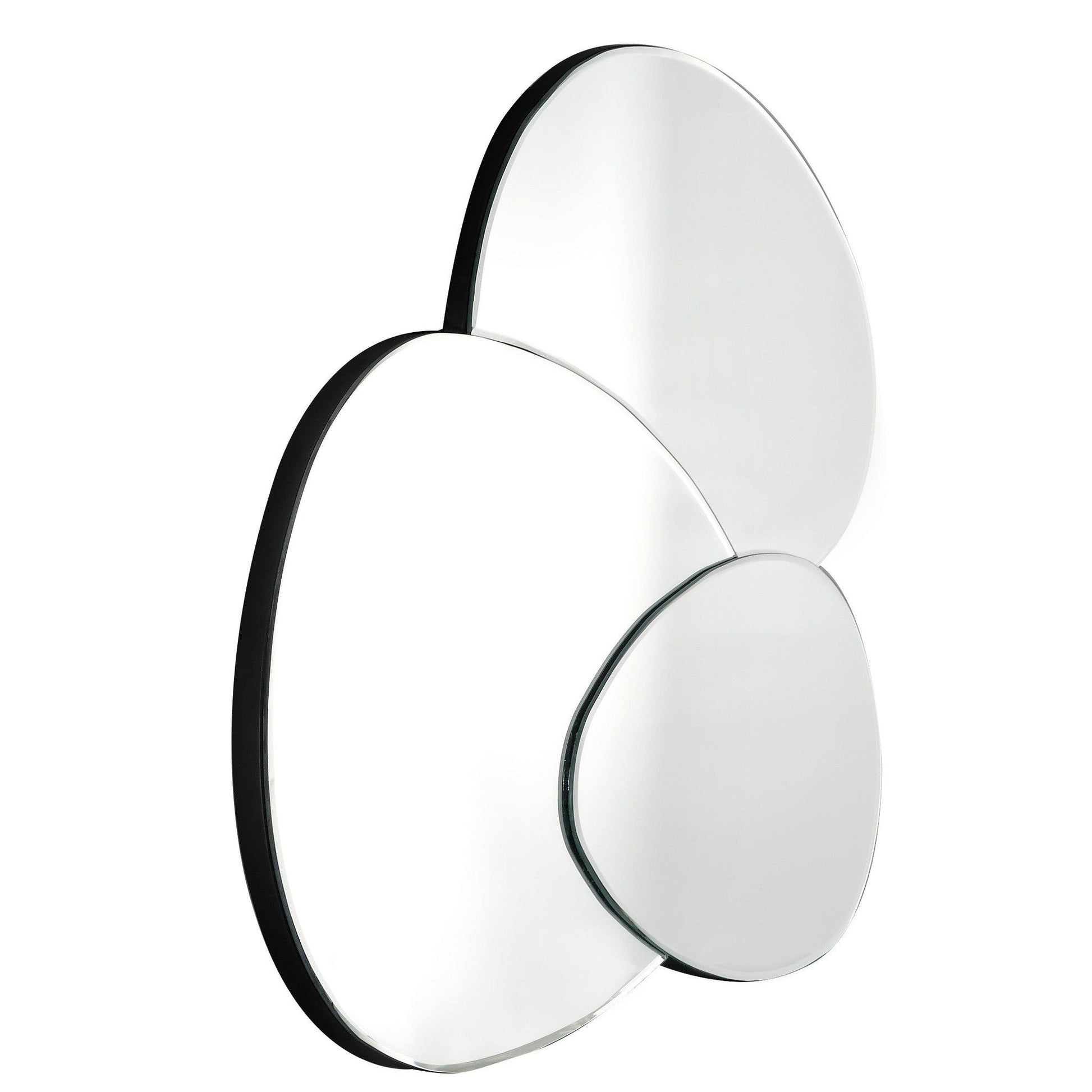 HomeRoots Evolution Abstract Round Mirror