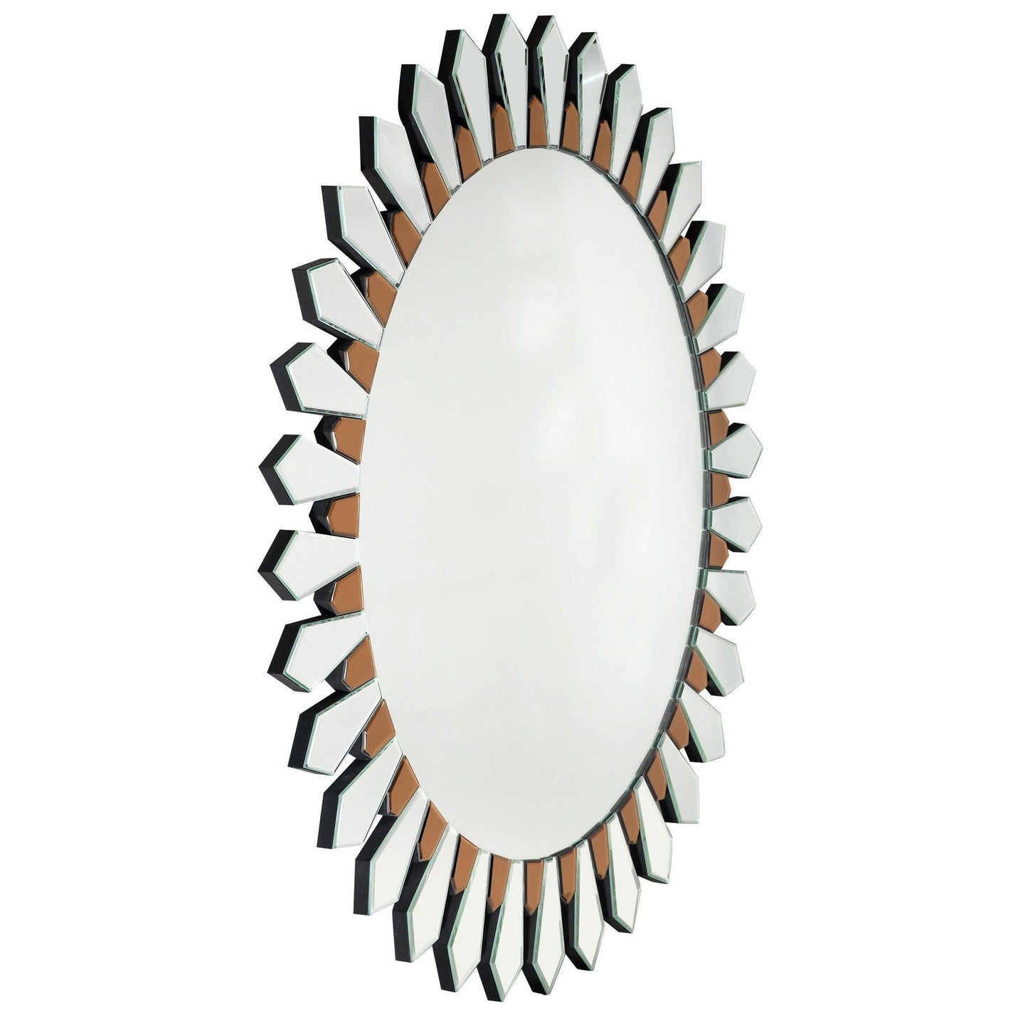 HomeRoots Flower Pedal Wall Mirror