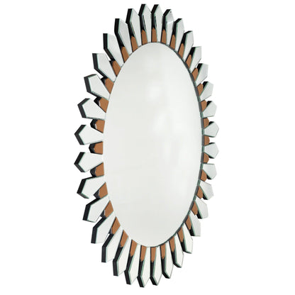 HomeRoots Flower Pedal Wall Mirror