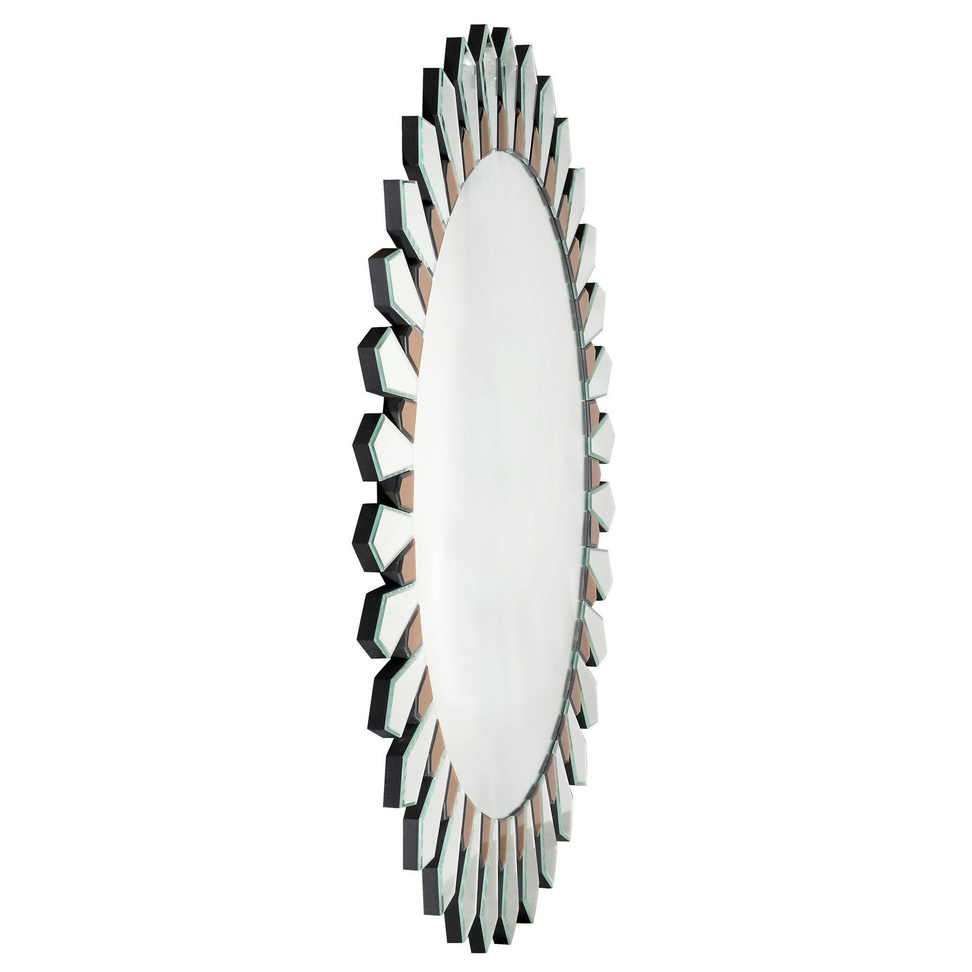 HomeRoots Flower Pedal Wall Mirror