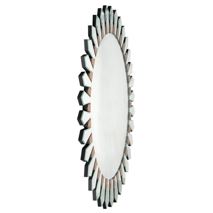HomeRoots Flower Pedal Wall Mirror