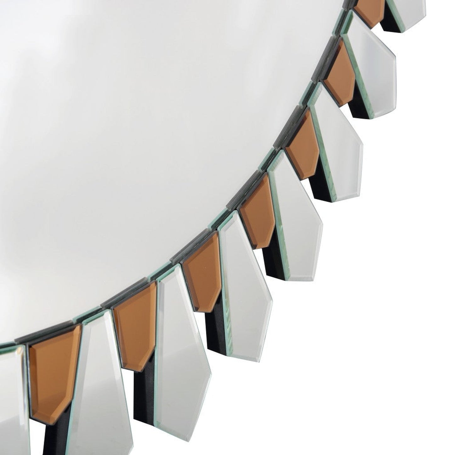 HomeRoots Flower Pedal Wall Mirror