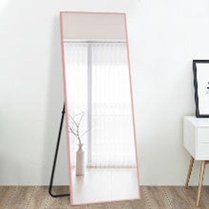 HomeRoots Freestanding Rose Gold Full-length Floor Mirror