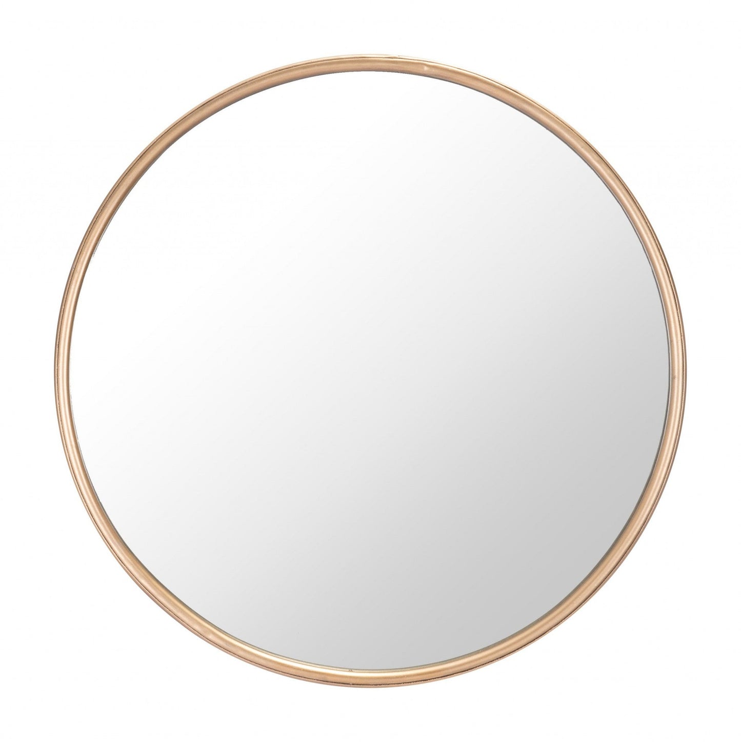 HomeRoots Full Size Gold Round Mirror