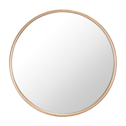 HomeRoots Full Size Gold Round Mirror