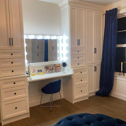 HomeRoots Glam Style Lighted USB Vanity Mirror