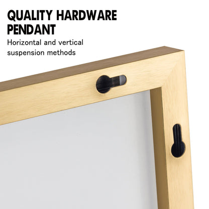 HomeRoots Gold Aluminum Frame Mirror