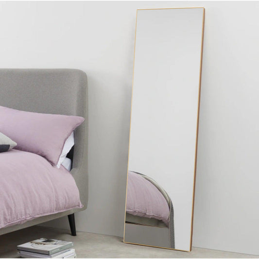 HomeRoots Gold Aluminum Frame Mirror
