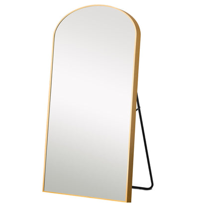 HomeRoots Gold Arched Full-length Standing Mirror