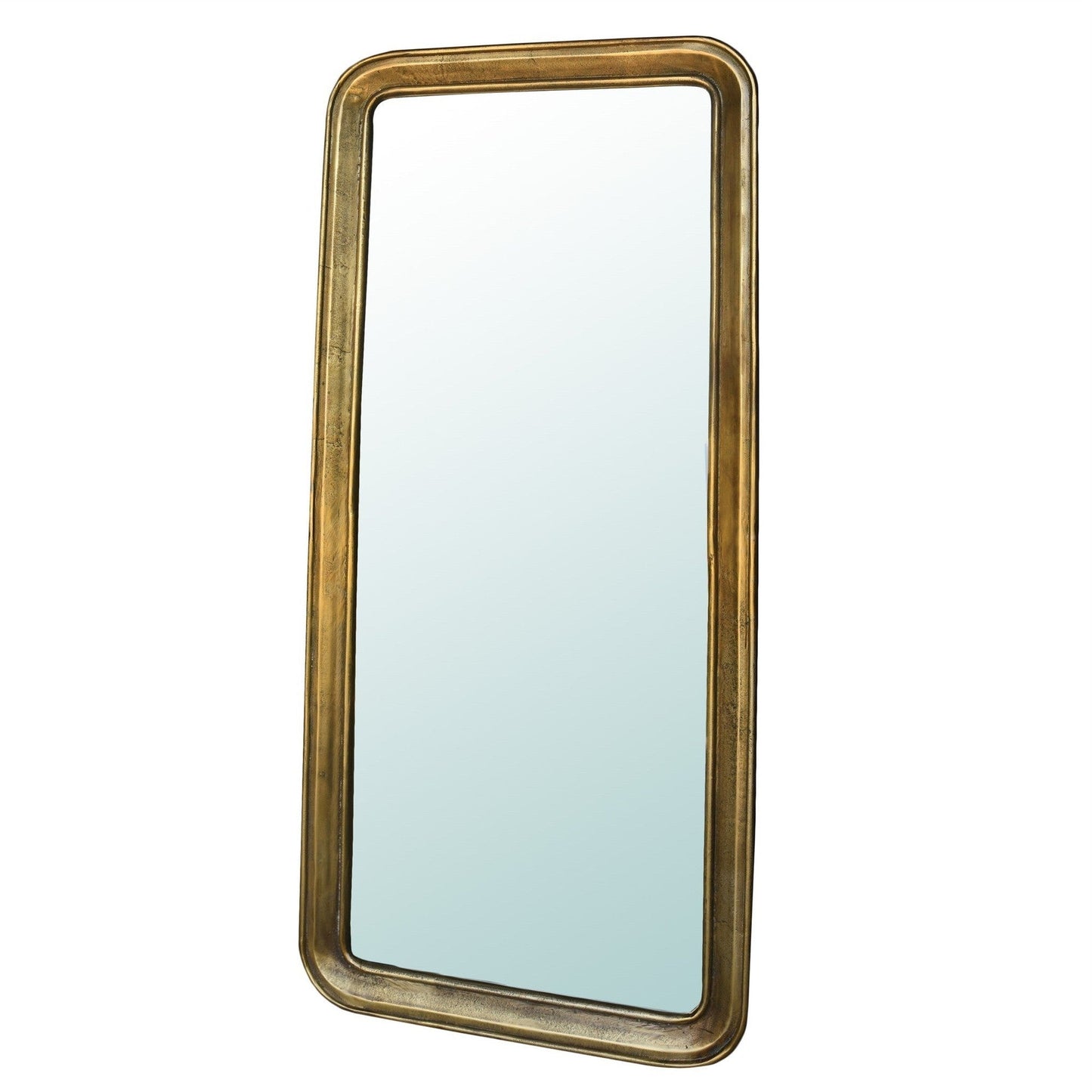 HomeRoots Gold Framed Rectangular Mirror