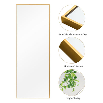 HomeRoots Gold Full Length Mirror