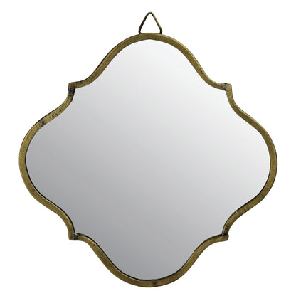 HomeRoots Gold Motif Wall Mirror