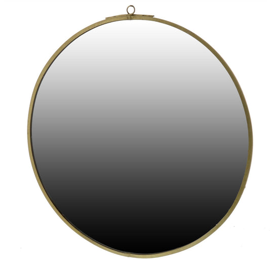 HomeRoots Gold Round Wall Mirror
