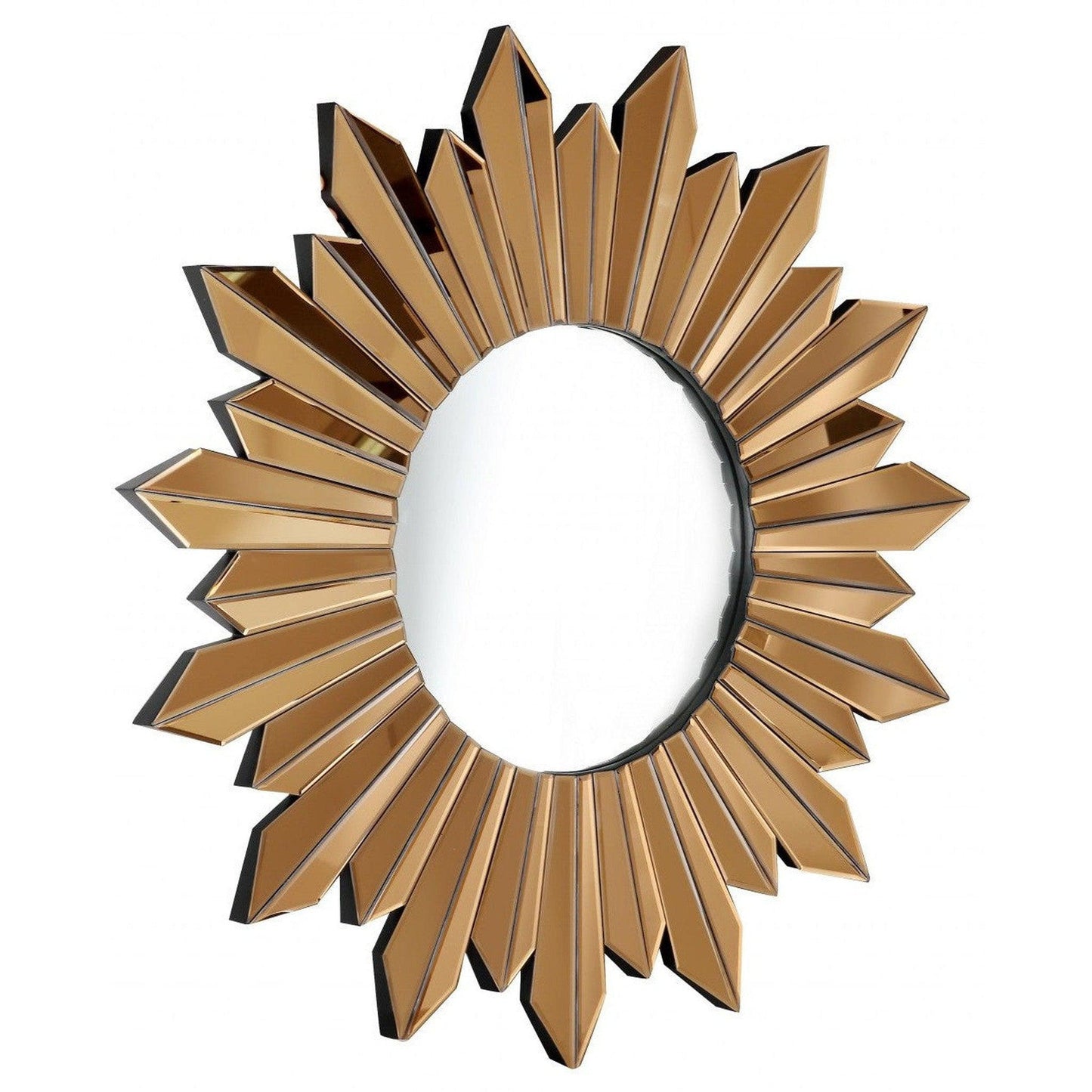 HomeRoots Golden Sun Accent Mirror