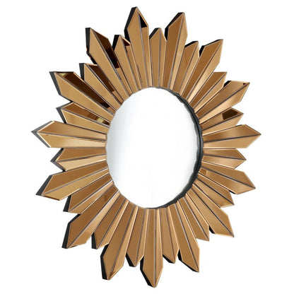HomeRoots Golden Sun Accent Mirror
