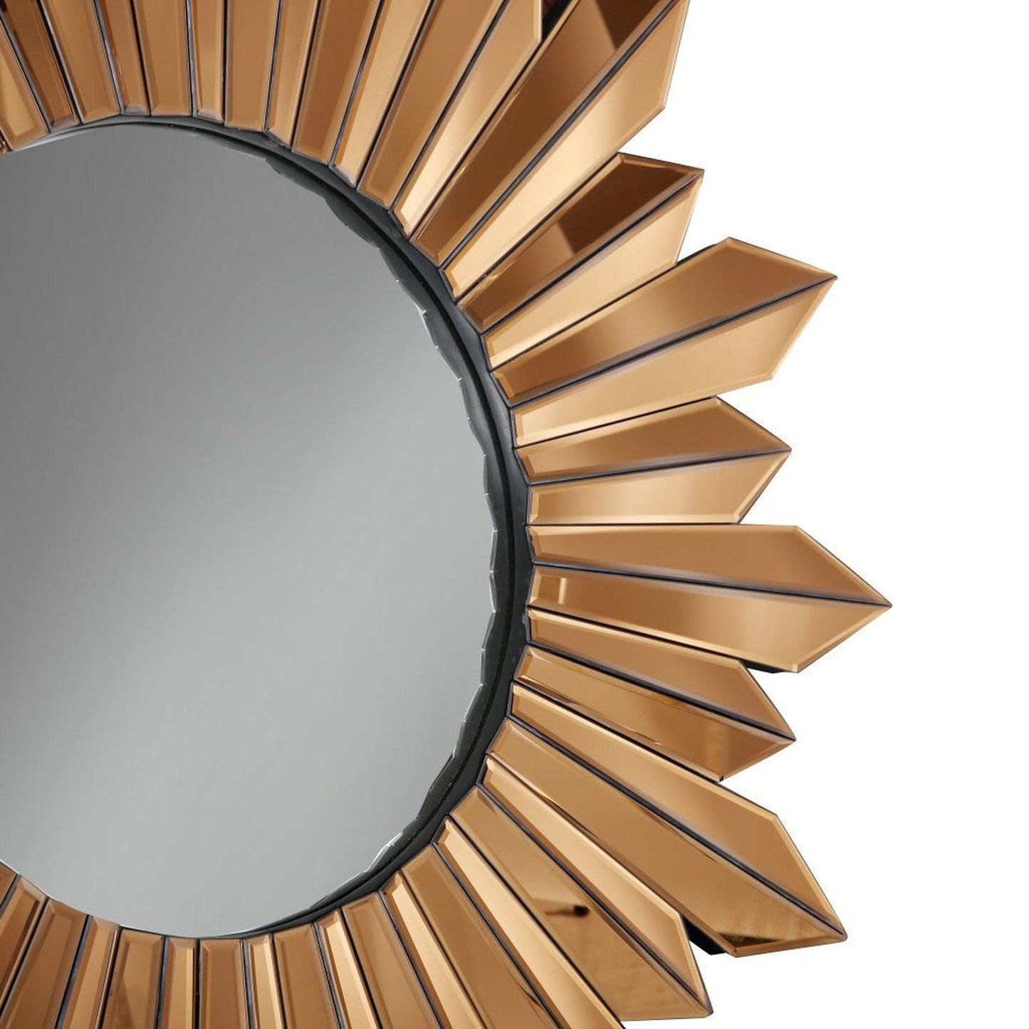 HomeRoots Golden Sun Accent Mirror