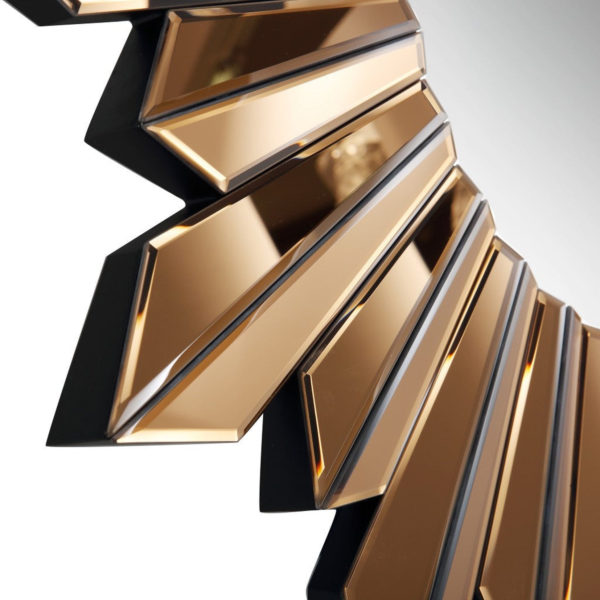 HomeRoots Golden Sun Accent Mirror