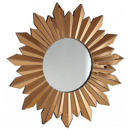 HomeRoots Golden Sun Accent Mirror
