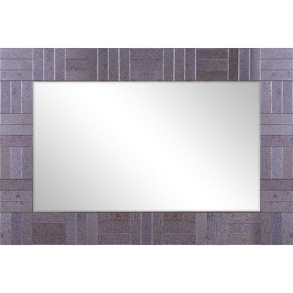 HomeRoots Grey Rectangular Mirror