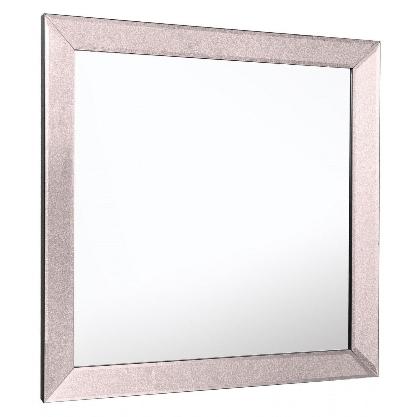 HomeRoots Grey Square Glass Mirror