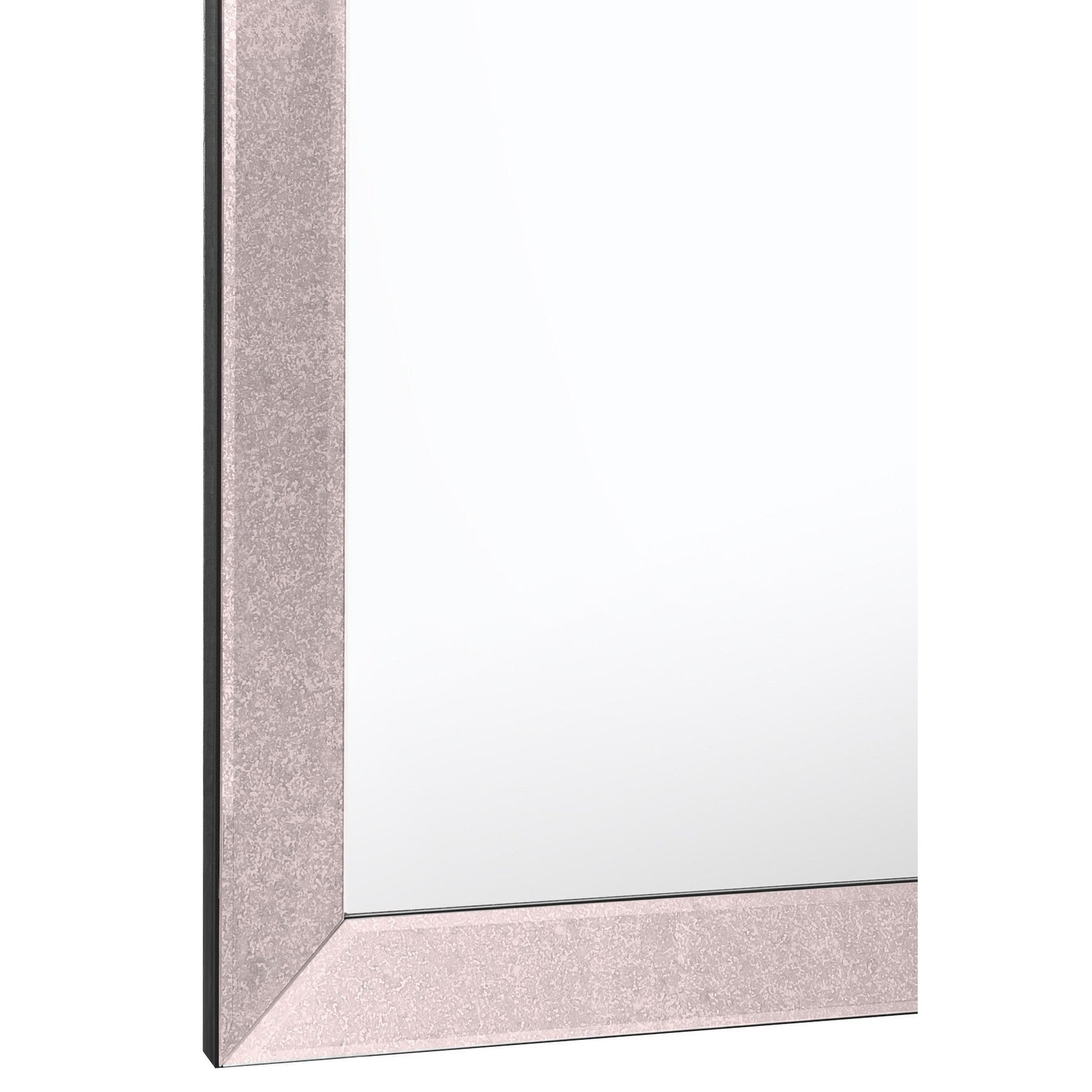 HomeRoots Grey Square Glass Mirror