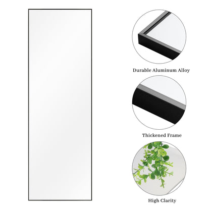 HomeRoots Jumbo Black Full Length Mirror