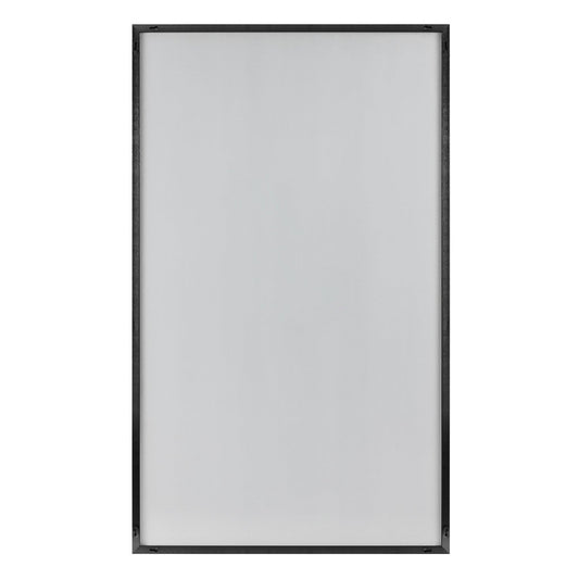 HomeRoots Jumbo Minimal Black Bathroom Vanity Mirror