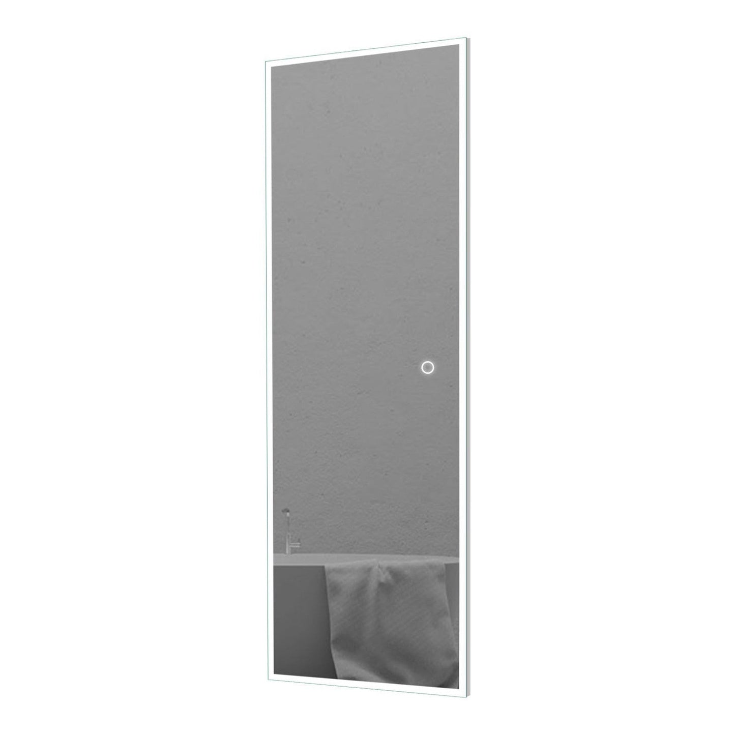 HomeRoots LED Backlit Rectangular Full-length Mirror