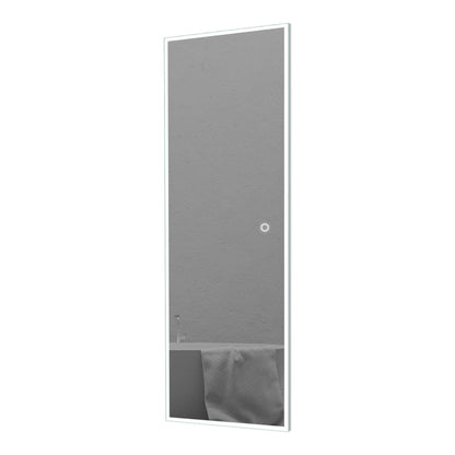 HomeRoots LED Backlit Rectangular Full-length Mirror