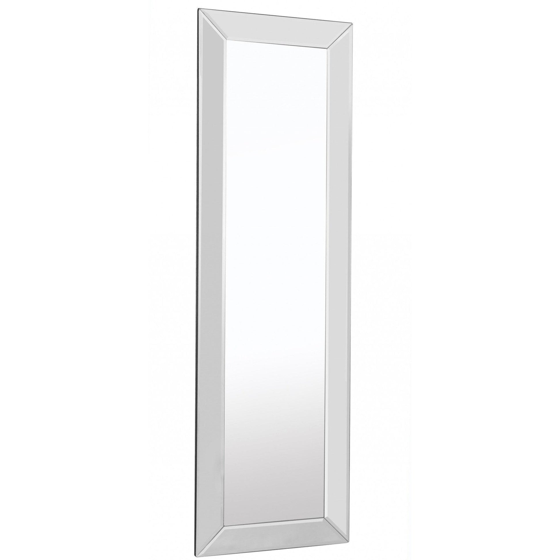 HomeRoots Long Beleved Edge Mirror