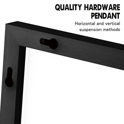 HomeRoots Long Black Full Length Standing Mirror