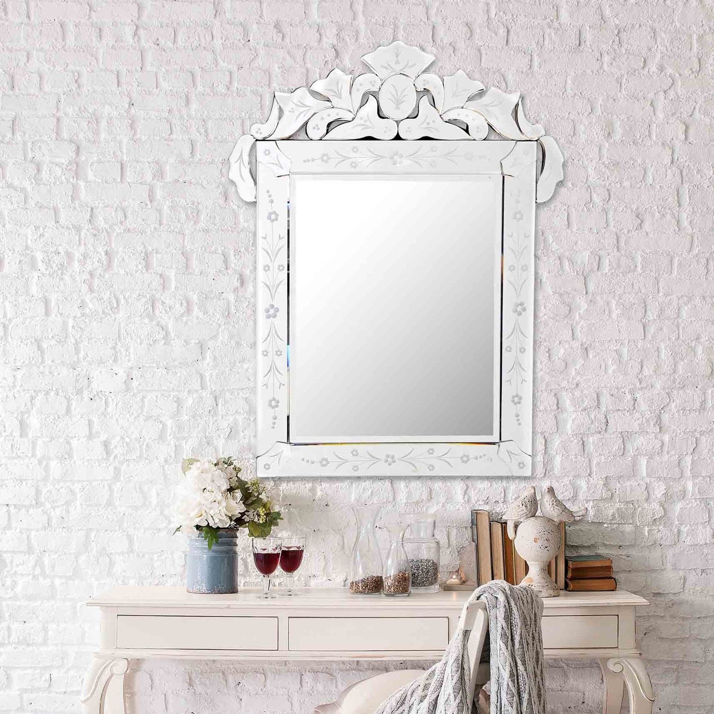 HomeRoots Majestically Princess Wall Mirror