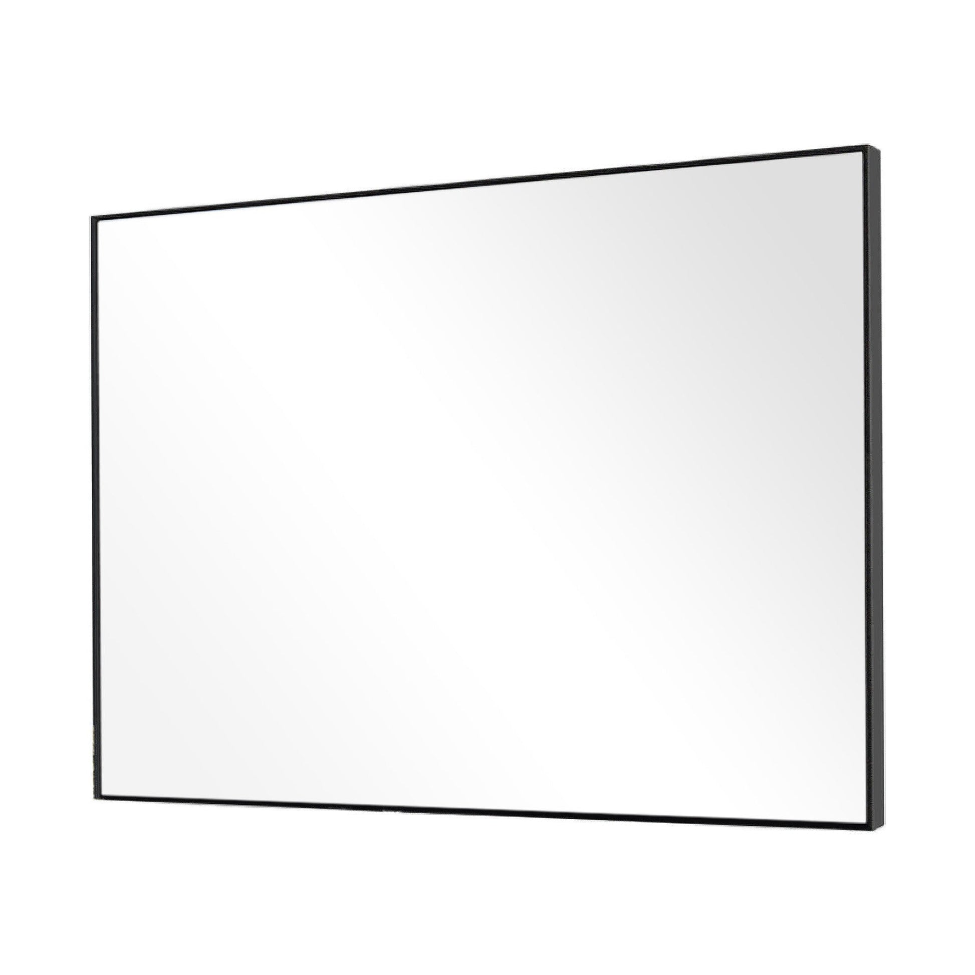HomeRoots Minimal Black Wall Mirror