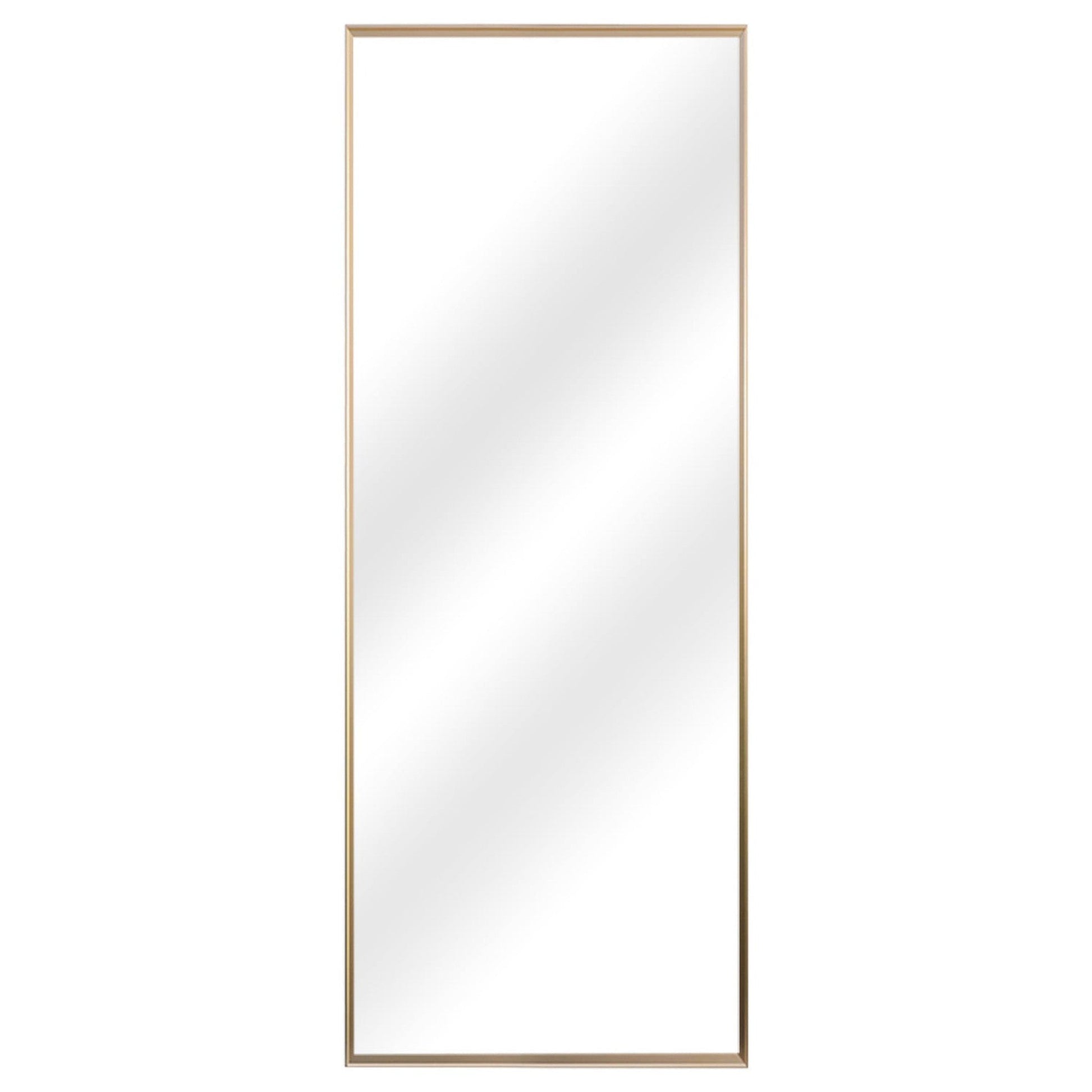 HomeRoots Minimal Gold Full-length Mirror with Stand