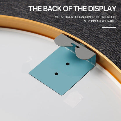 HomeRoots Minimal Gold Round Wall Mirror