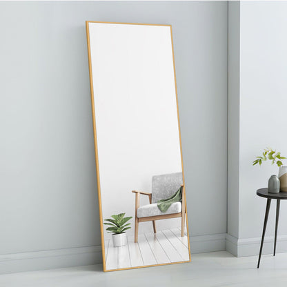 HomeRoots Minimal Rectangular Bathroom Vanity Mirror