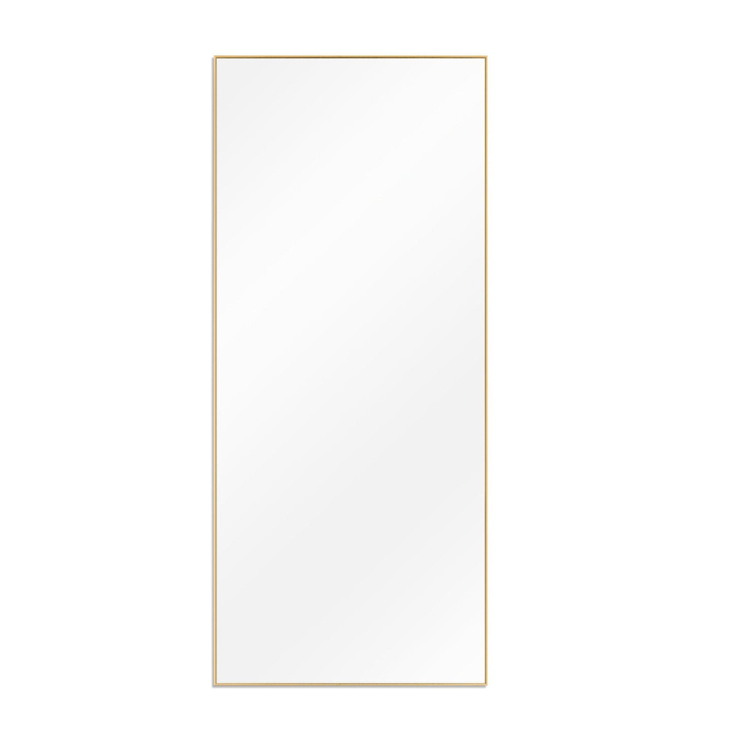 HomeRoots Minimal Rectangular Bathroom Vanity Mirror