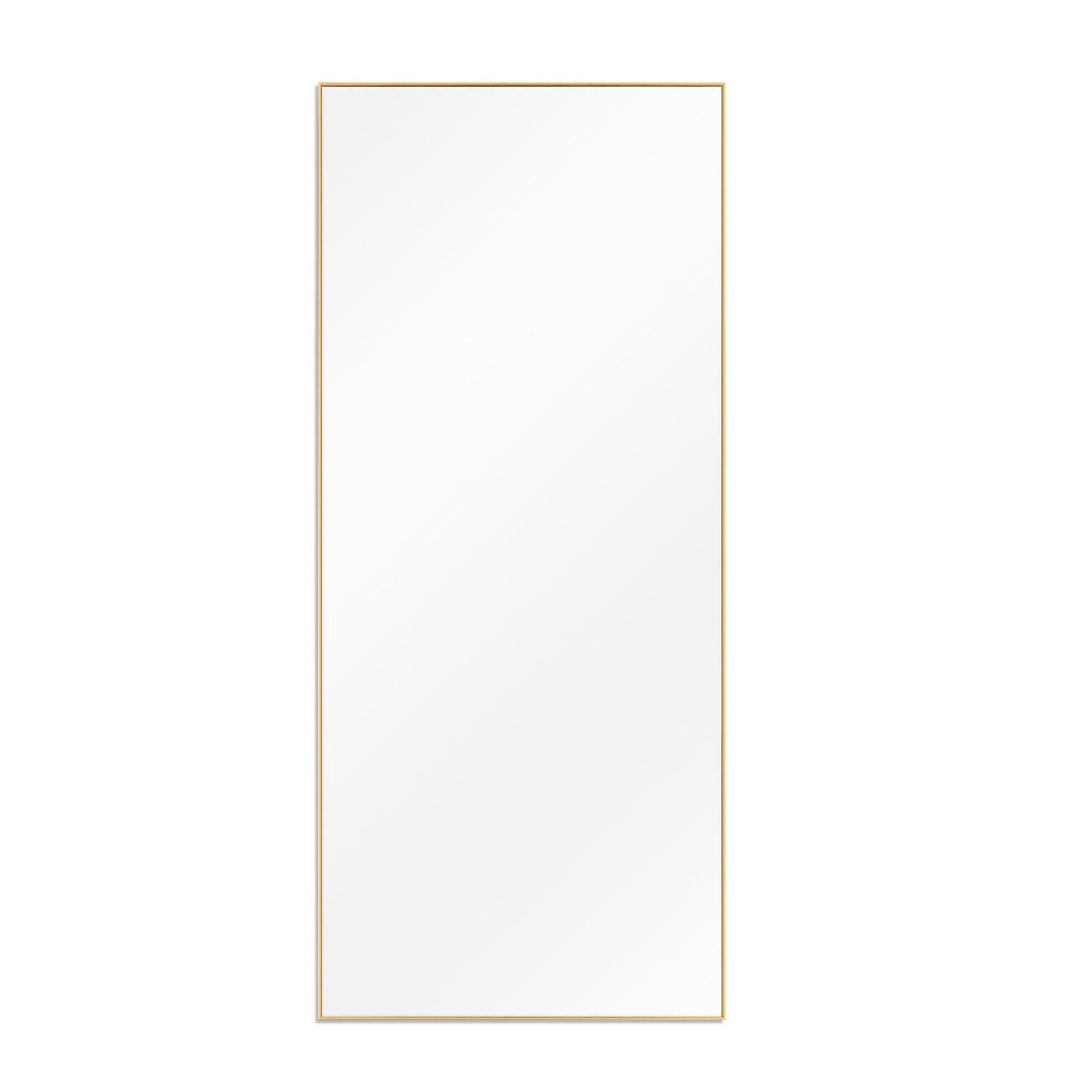 HomeRoots Minimal Rectangular Bathroom Vanity Mirror