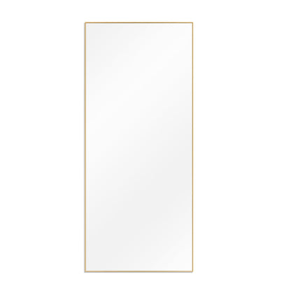 HomeRoots Minimal Rectangular Bathroom Vanity Mirror