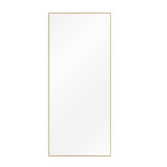 HomeRoots Minimal Rectangular Bathroom Vanity Mirror