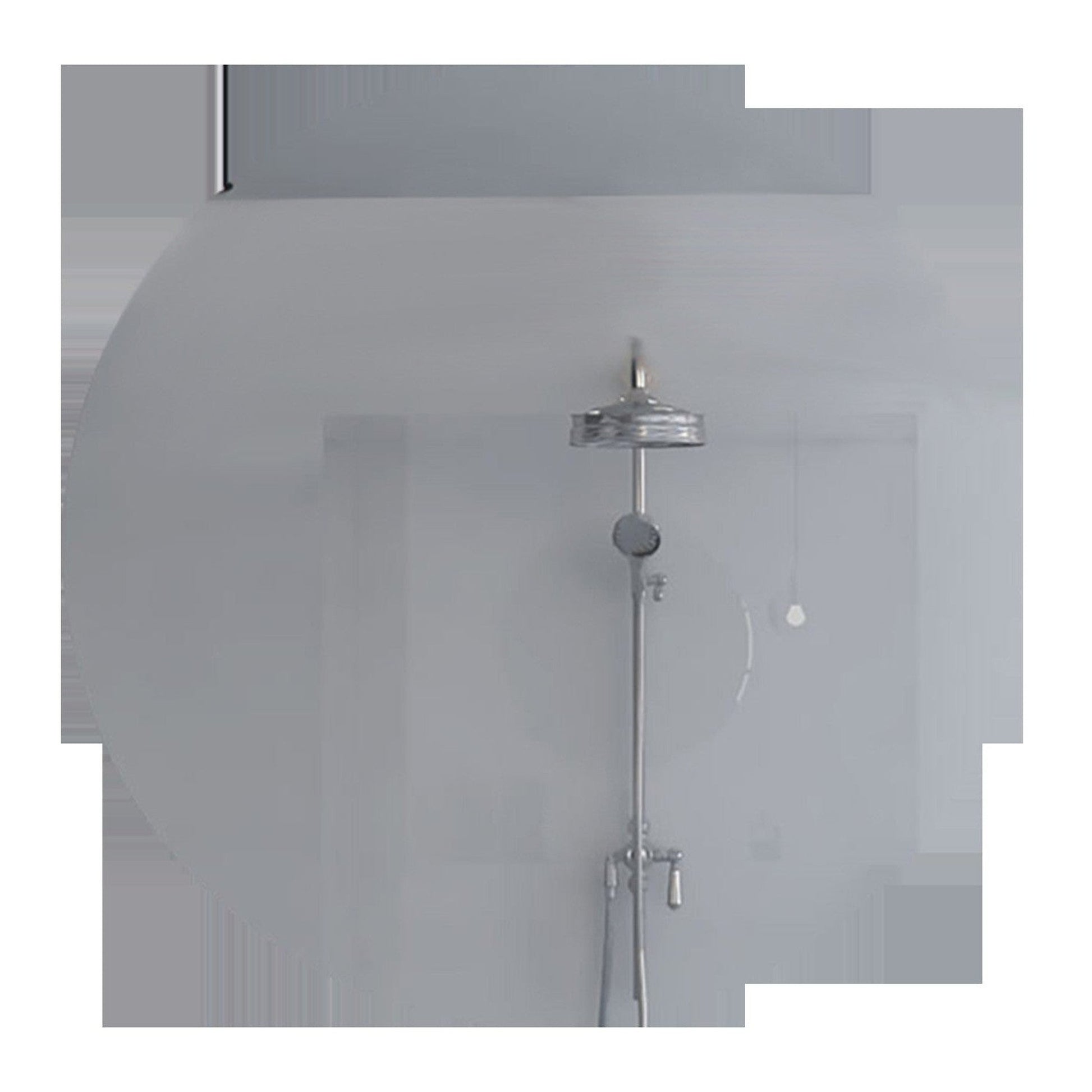 HomeRoots Modern Circle Wall Mirror