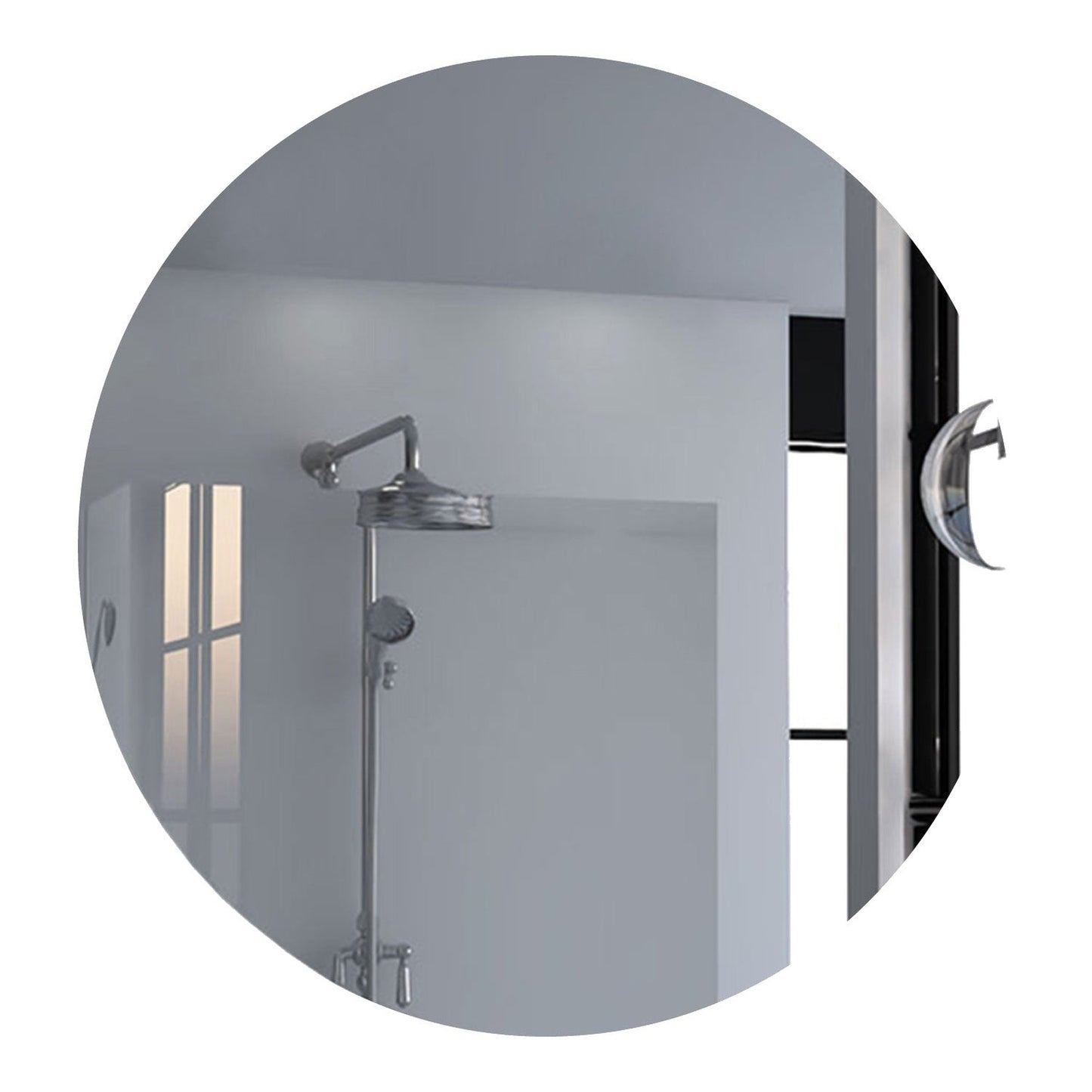 HomeRoots Modern Circle Wall Mirror